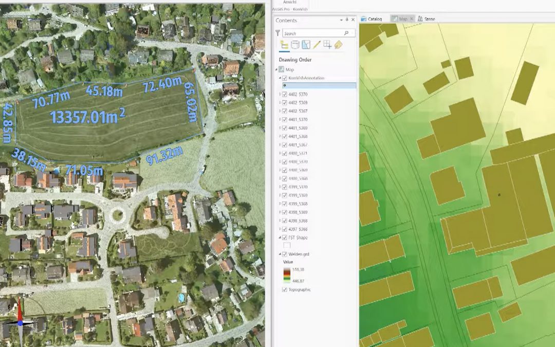 3D geo-massdata handling in KomVISH at virtual Münchner GI-Runde 2020